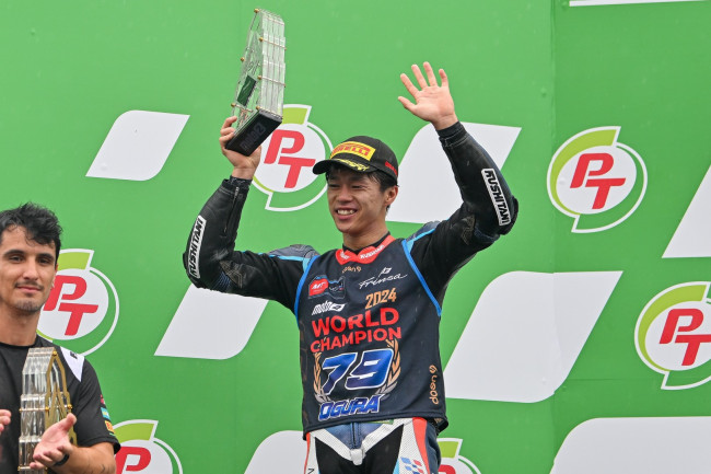Ai Ogura został pierwszym japońskim zawodnikiem, który stanął na podium MotoGP od czasu Nakasugi w 2012 roku