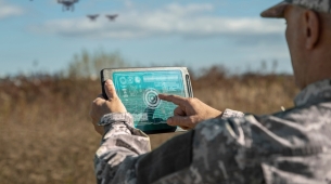 Ukraina rozmieszcza pierwszą na świecie ścianę z dronami sterowaną przez sztuczną inteligencję