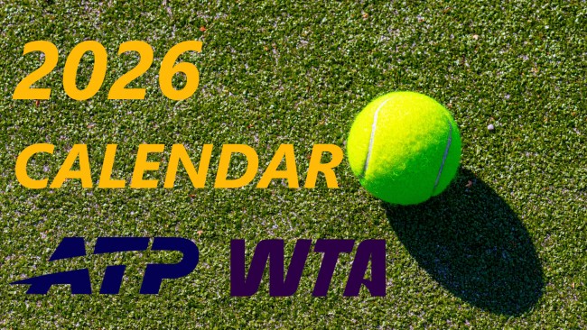 Kalendarz tenisowy w 2026 roku: daty wszystkich Wielkich Szlemów, ATP i WTA Masters 1000 w 2026 roku