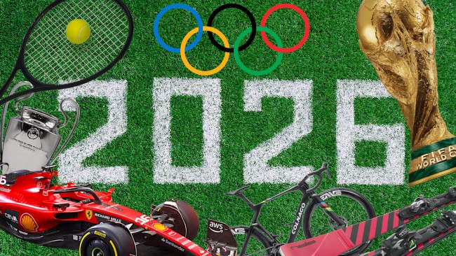 Kalendarz sportowy 2026: główne wydarzenia sportowe roku: piłka nożna, tenis, F1, kolarstwo...