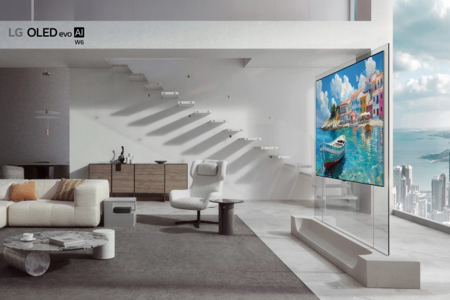 LG prezentuje OLED evo W6