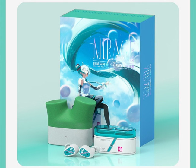 Hatsune Miku dostaje oficjalne bezprzewodowe słuchawki douszne