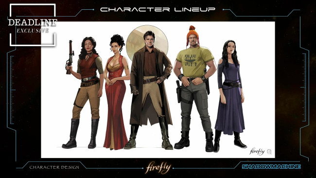 Ujawniono animowany reboot Firefly, oryginalna obsada powraca, by powtórzyć swoje role