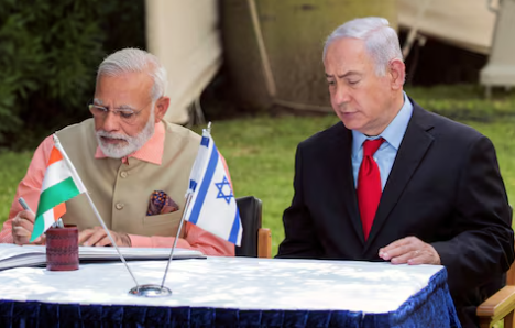 Modi odwiedza Izrael w momencie narastającego napięcia regionalnego