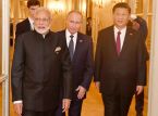 Xi, Putin i Modi spotykają się w Chinach na szczycie SzOW