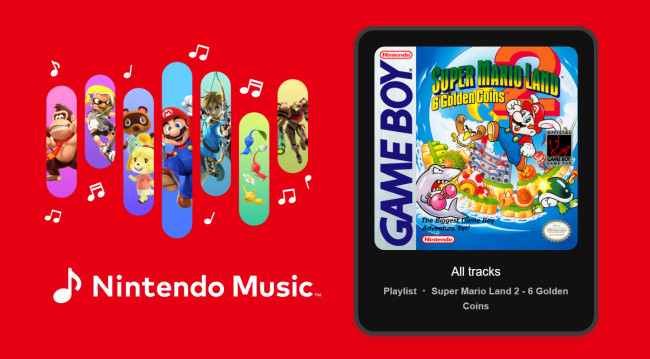 Świetna ścieżka dźwiękowa z Super Mario Land 2 została dodana do Nintendo Music