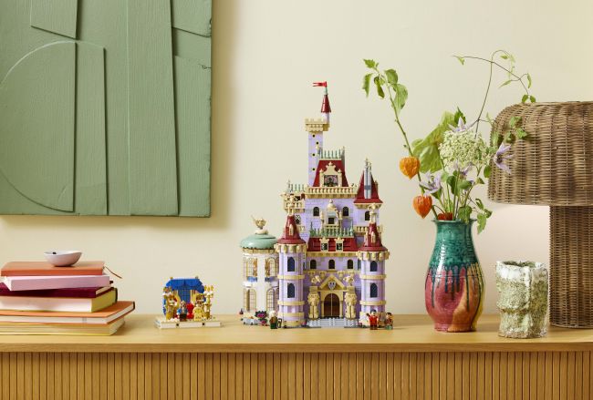 Lego i Disney po raz kolejny łączą siły, aby stworzyć zestaw zamków Piękna i Bestia