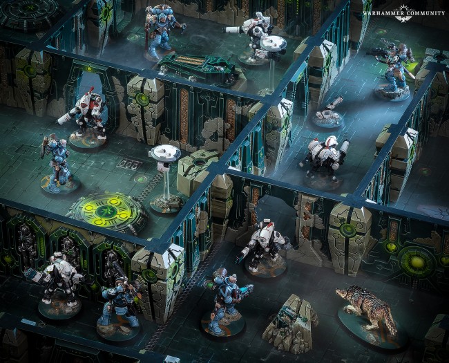 Wilczy Zwiadowcy i ich niesamowicie zabójczy dobry chłopiec szturmem podbijają Kill Team Warhammera