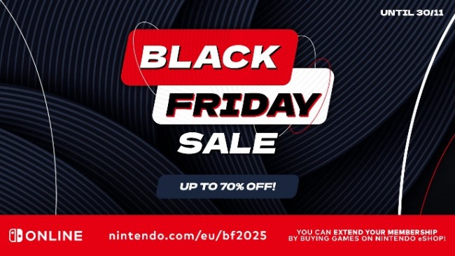 Wyprzedaże na Black Friday w Nintendo eShop zaczynają się dziś i potrwają do grudnia