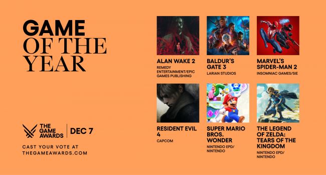 Wszyscy zwycięzcy z The Game Awards