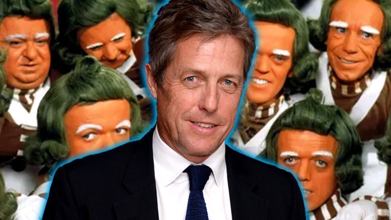 Hugh Grant nie będzie karmił swoich dzieci, jeśli nie będą kochać Wonka 	