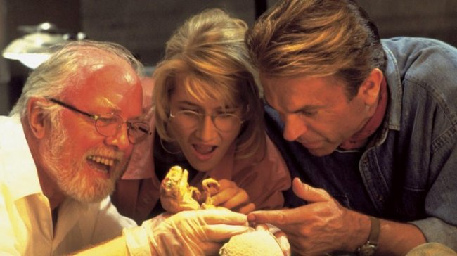 Laura Dern, Sam Neill i Jeff Goldblum wracają do pierwszego Jurassic Park w reklamie Super Bowl