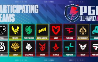 PGL ujawnia drużyny obecne na turniej Cluj-Napoca 2026 Counter-Strike 2 