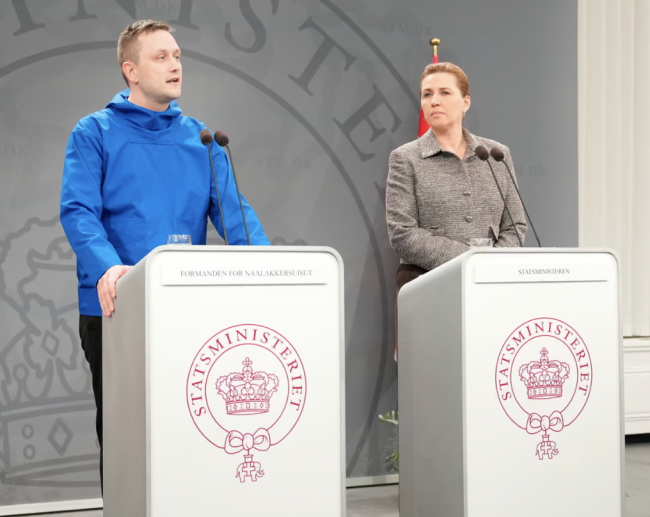 Grenlandia twierdzi, że wybiera Danię zamiast USA