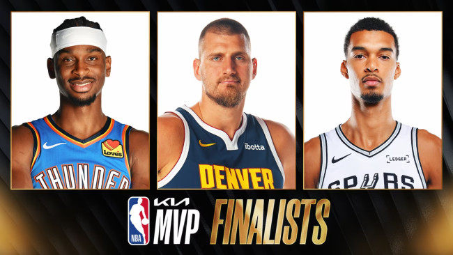 Finalistami NBA Awards są finaliści: SGA, Wemby i 'Joker' na MVP, ale nie ma Dončića