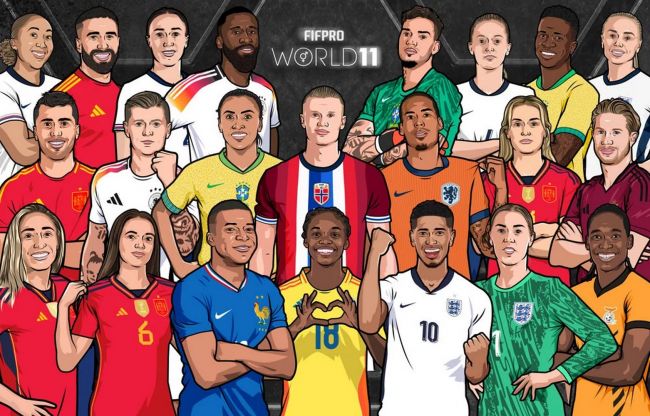 Ogłoszono FIFPro World 11: oto drużyny marzeń 2024 roku