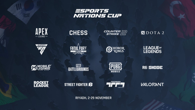 Pełny skład 16 meczów Esports Nations Cup został potwierdzony