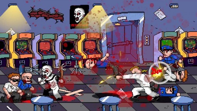 Terrifier: The ARTcade game przynosi krew, piksele i chiptune'y w listopadzie