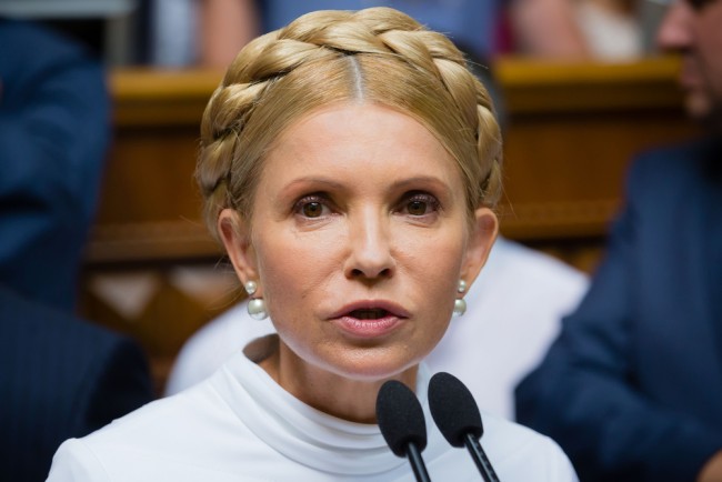 Śledczy korupcji na Ukrainie oskarżają byłą premier Julię Tymoszenko o spisek łapówkarski