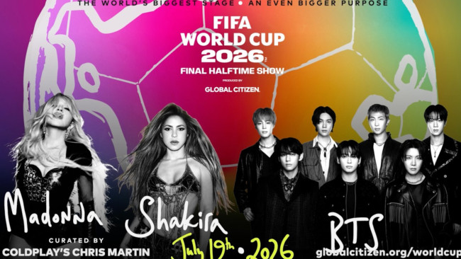 Shakira, Madonna i BTS ogłosili finałowy pokaz w przerwie Mistrzostw Świata 19 lipca