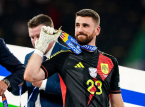 Unai Sim&oacute;n bije nowe rekordy jako najbardziej niezawodny bramkarz w historii Mistrzostw Świata po zwycięstwie Hiszpania nad Portugalią 1-0