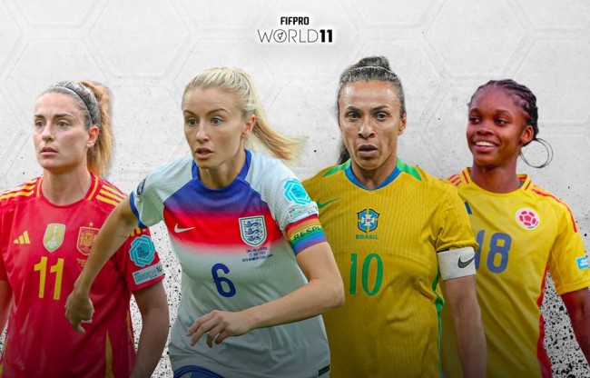 Oto 26 zawodniczek, które znalazły się na krótkiej liście FIFPRO Women's World 11 w 2025 roku