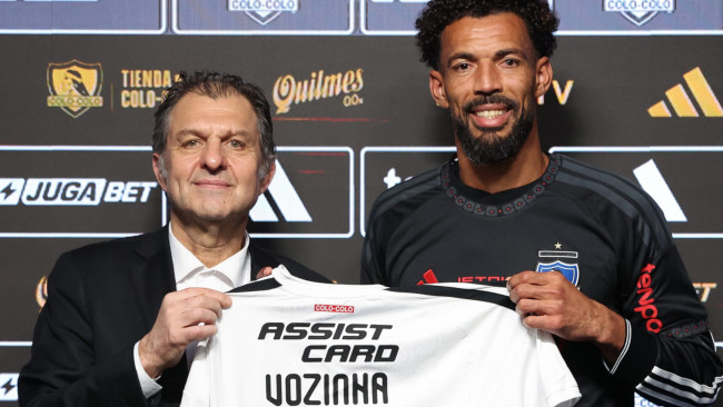 Vozinha zaprezentował się jako bohater w nowym klubie Colo Colo: Chile wprowadzi wyjątek z jego nazwiskiem