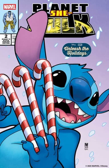 Stitch powraca, by uświetnić okładki kilku nadchodzących komiksów Marvela