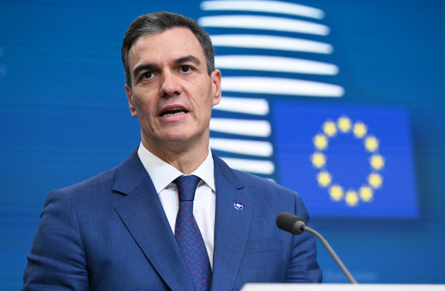 Premier Hiszpanii Pedro Sánchez ponownie podkreśla ich nieobecność na Eurowizji: 