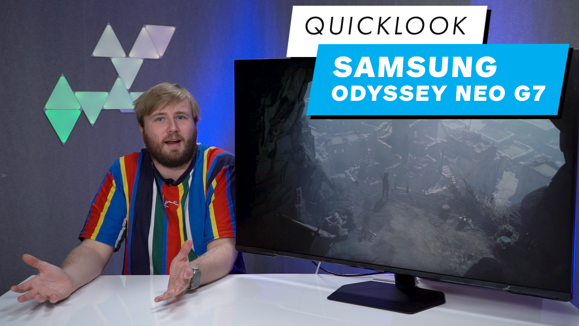 Popraw swoją grę na monitorze dzięki Samsung Odyssey Neo G7 - - Gamereactor