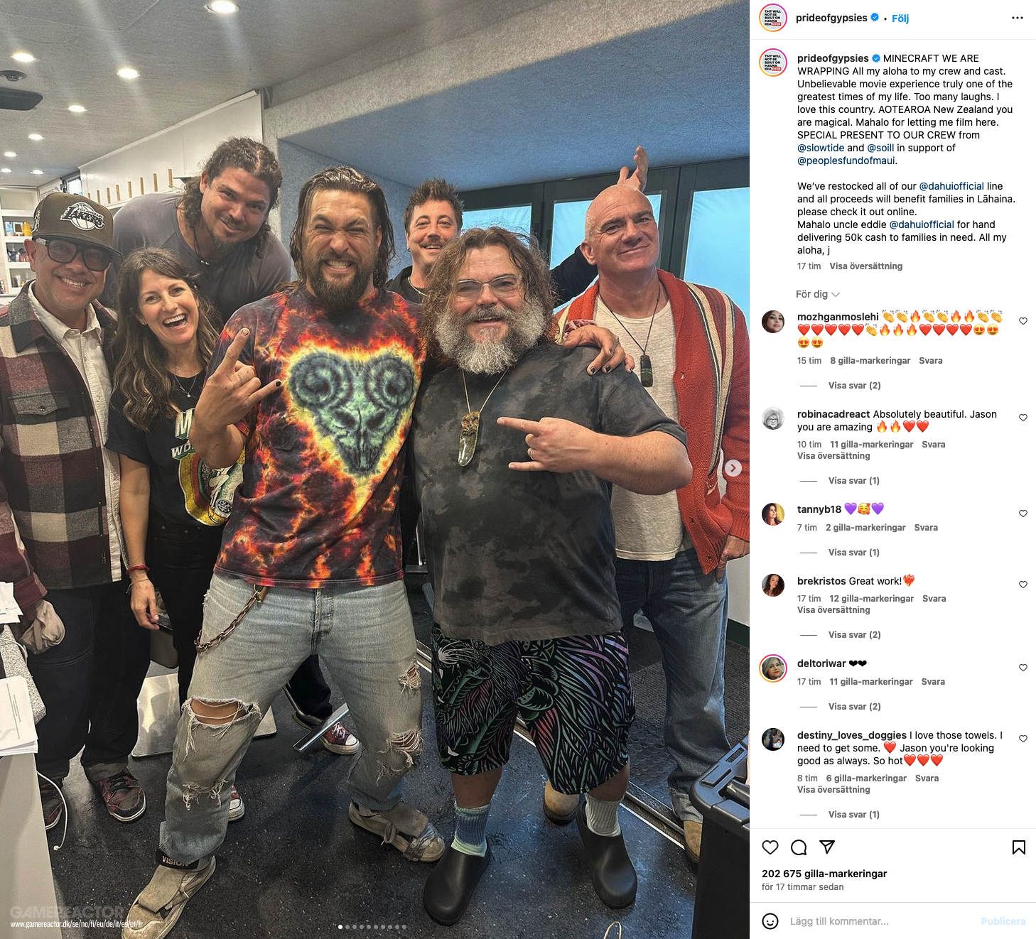 Zdjęcia do filmu Minecraft zakończyły się	