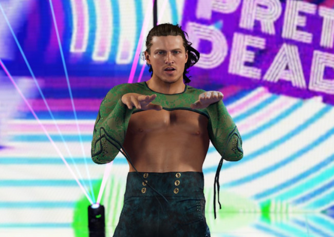 Gwiazda WWE, Kit Wilson, prezentuje swój nowy charakterystyczny ruch