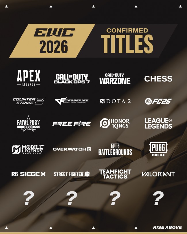 Mistrzostwa Świata w E-sporcie potwierdzają, że 20 z 24 meczów zostanie zaprezentowanych na festiwalu w 2026 roku