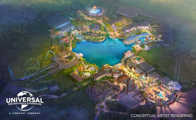 Brytyjski park rozrywki Universal ujawnia ostateczną nazwę i logo, wkrótce rozpocznie się budowa otwarcia w 2031 roku