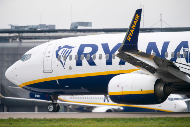 Ryanair ustanawia nowy miesięczny rekord z 21,2 milionami pasażerów