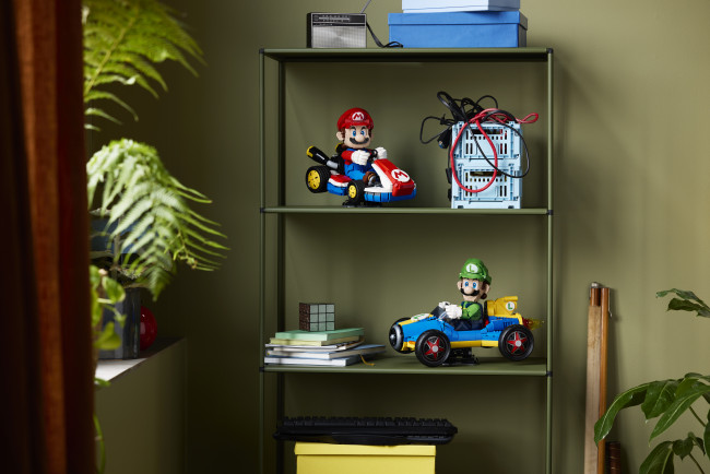 Luigi dostaje traktowanie jak Lego Mario Kart z zestawem Mach 8
