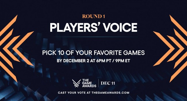 Ujawniono nominowane tytuły głosu zawodników na The Game Awards