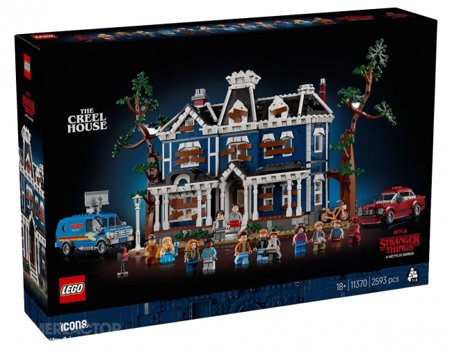 Pierwsze zdjęcia i szczegóły dotyczące mega-zestawu Lego i Stranger Things, "The Creel House", wyciekły