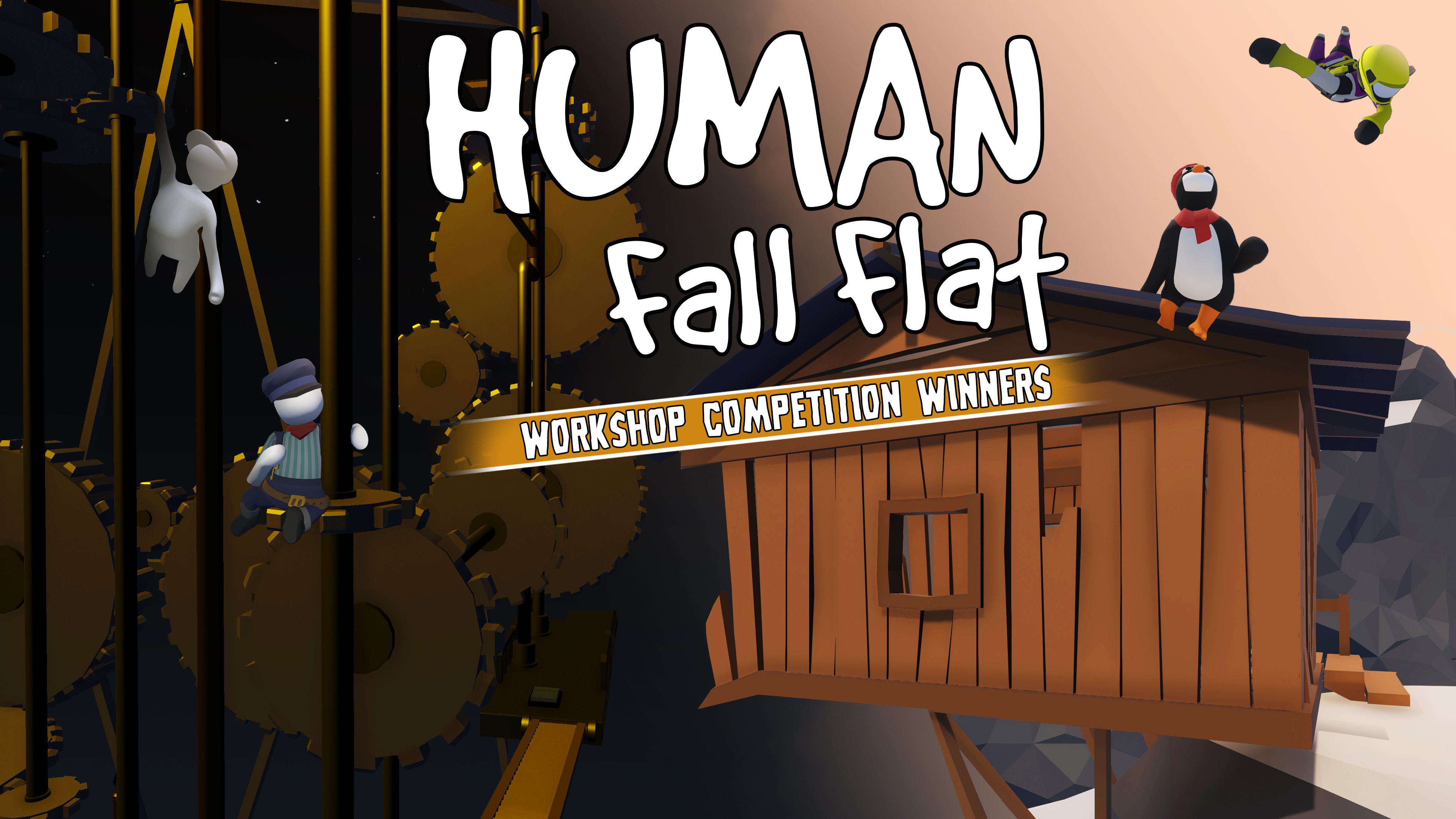 Human Fall Flat otrzyma nowe poziomy Human Fall Flat Gamereactor