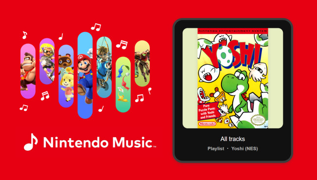 Do Nintendo Music dodano podwójną dawkę ścieżek dźwiękowych Yoshiego