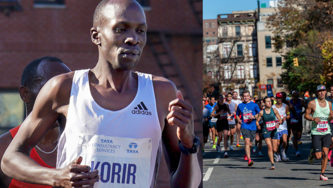 Kenijski biegacz długodystansowy Albert Korir, zwycięzca Maratonu Nowego Jurku 2021, zawieszony na pięć lat