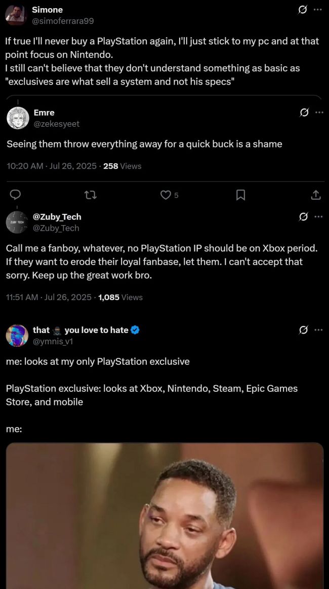 Fani PlayStation są wściekli z powodu nowego wieloplatformowego podejścia Sony