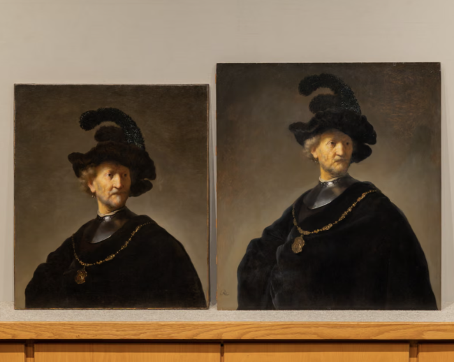 Zagubiony Rembrandt? Ukryta na widoku jako "kopia"
