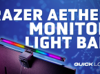Listwa świetlna monitora Razer Aether zapewnia jeszcze więcej RGB w Twojej konfiguracji
