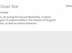 Zombie Army 4: Dead War na Switcha sklasyfikowana przez PEGI