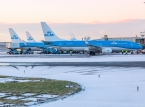 Śnieg i wiatr paraliżują Schiphol w Amsterdamie