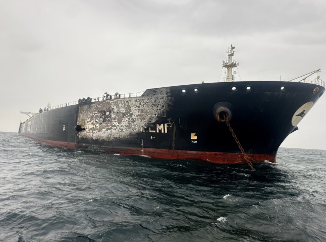 Iran uderza w gigantyczny tankowiec naftowy w pobliżu Dubaju