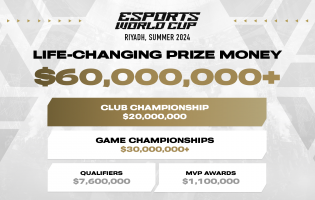 Mistrzostwa Świata w E-sporcie z oszałamiającą łączną pulą nagród wynoszącą 60 milionów dolarów