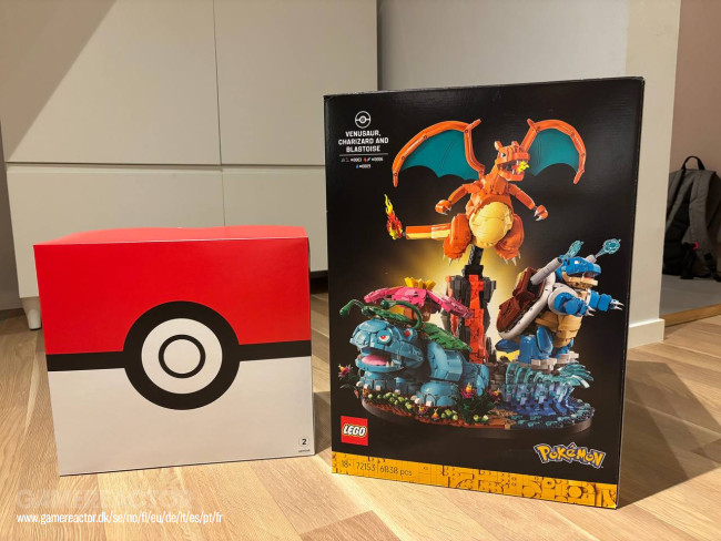 Lego Venusaur, Charizard i Blastoise