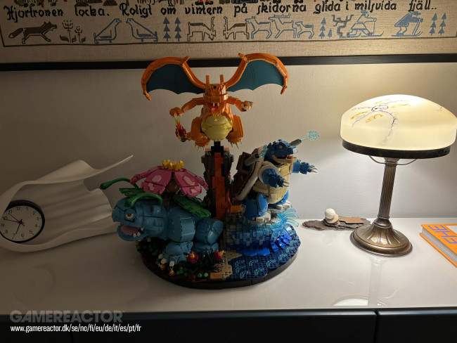 Lego Venusaur, Charizard i Blastoise